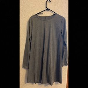 Grey T-Shirt Dress!